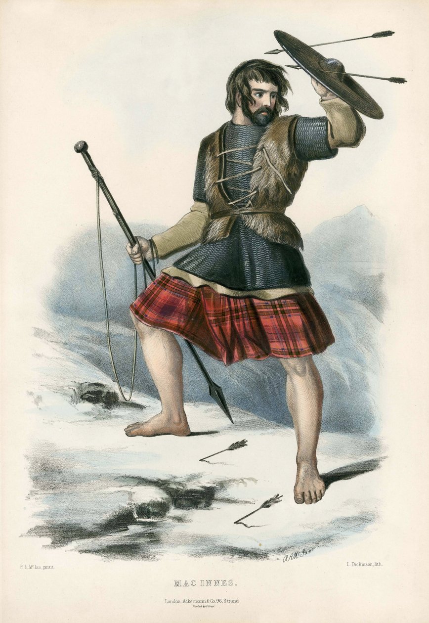 Mac Innes, uit The Clans of the Scottish Highlands, uitgegeven 1845 door Robert Ronald McIan
