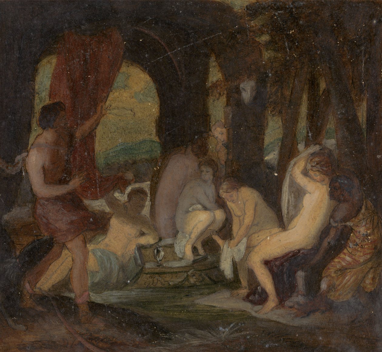 Diana en Actaeon door Robert Smirke