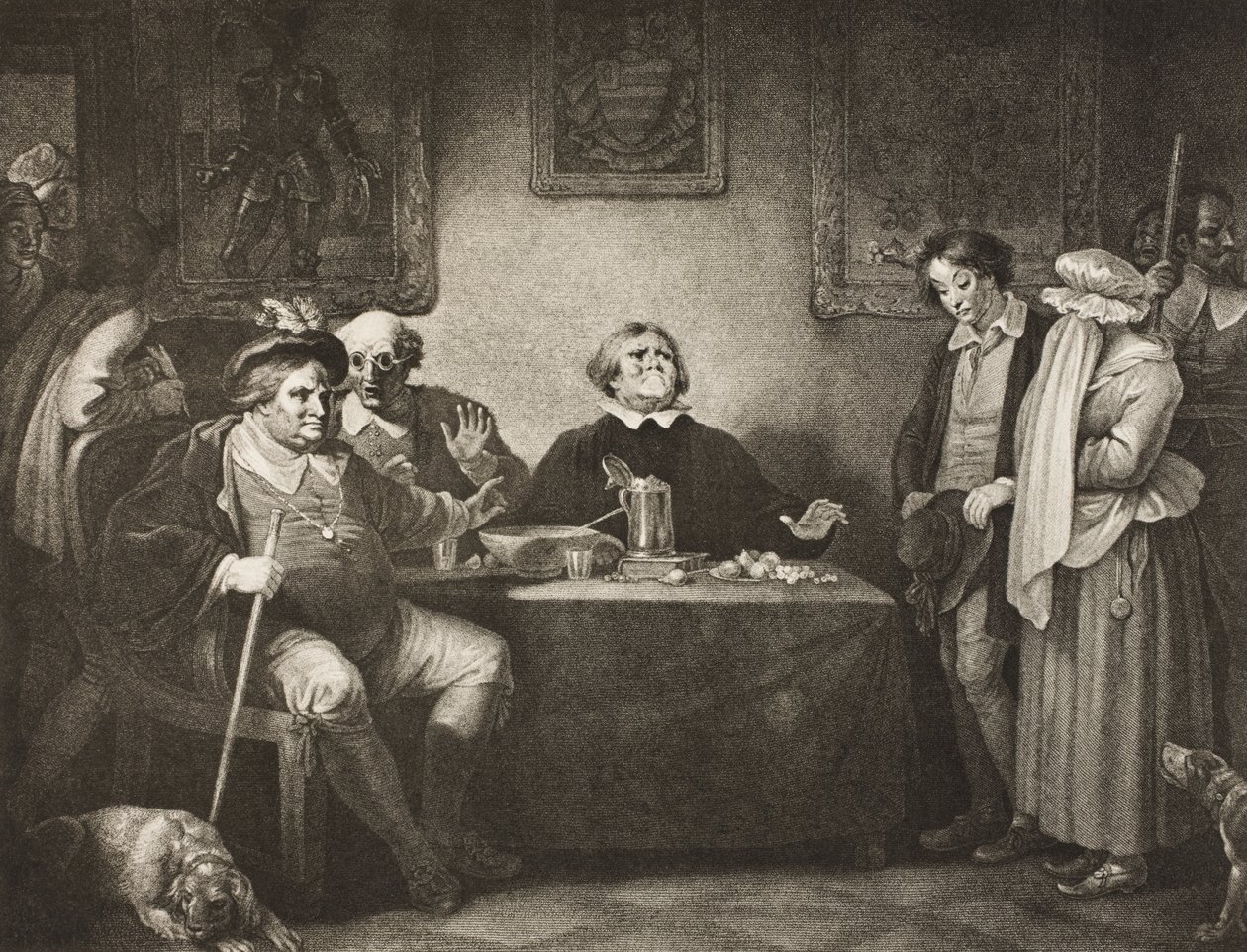 De zeven leeftijden van de mens, vijfde leeftijd, Act II, Scene VII, uit 