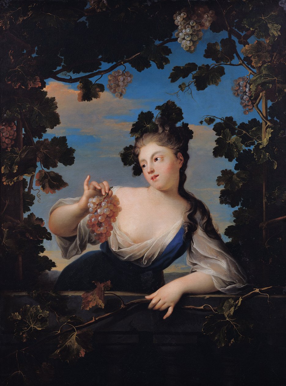 Herfst, 1718 door Robert Tournieres