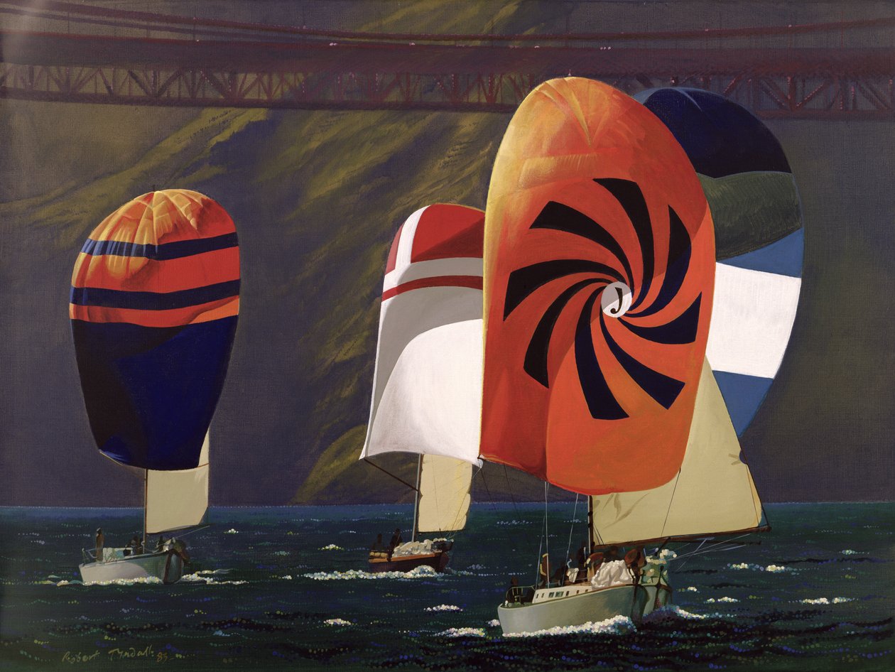 Spinnakers door Robert Tyndall