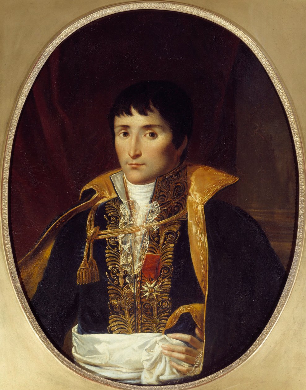 Portret van Lucien Bonaparte door Robert (attr. to) Lefevre