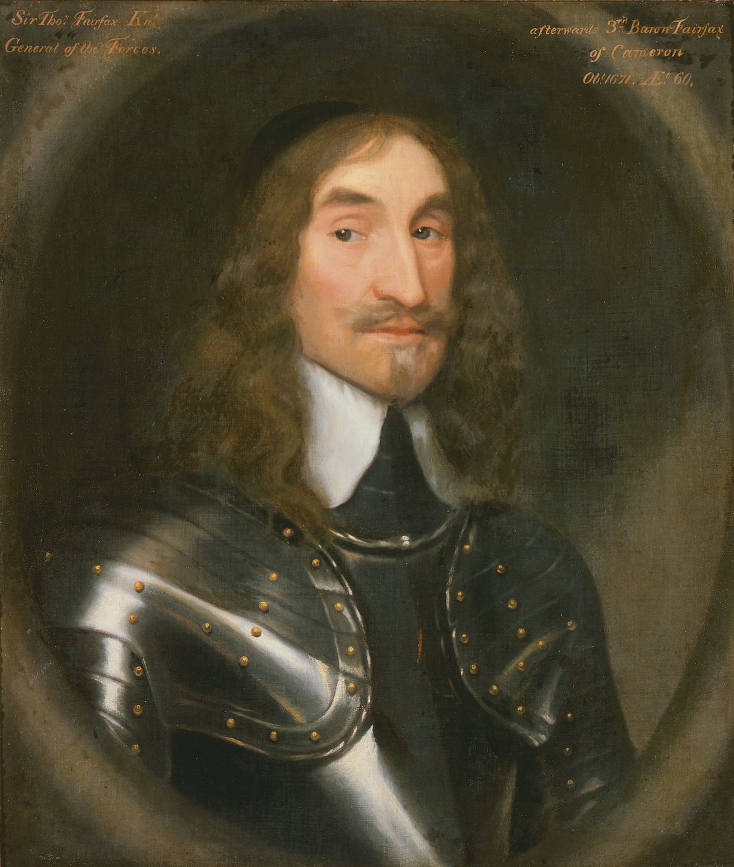 Sir Thomas Fairfax, ca. 1649-50 door Robert (circle of) Walker