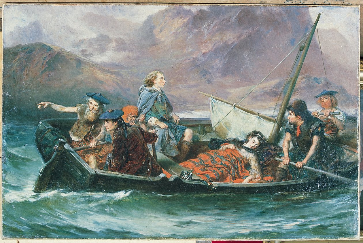 Tijdens de omzwervingen van Charles Edward Stuart door Robert Alexander Hillingford
