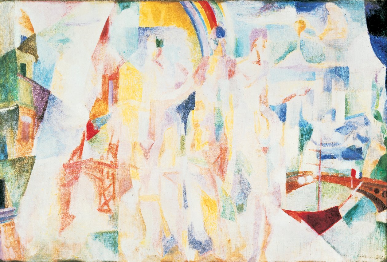 De Stad Parijs door Robert Delaunay