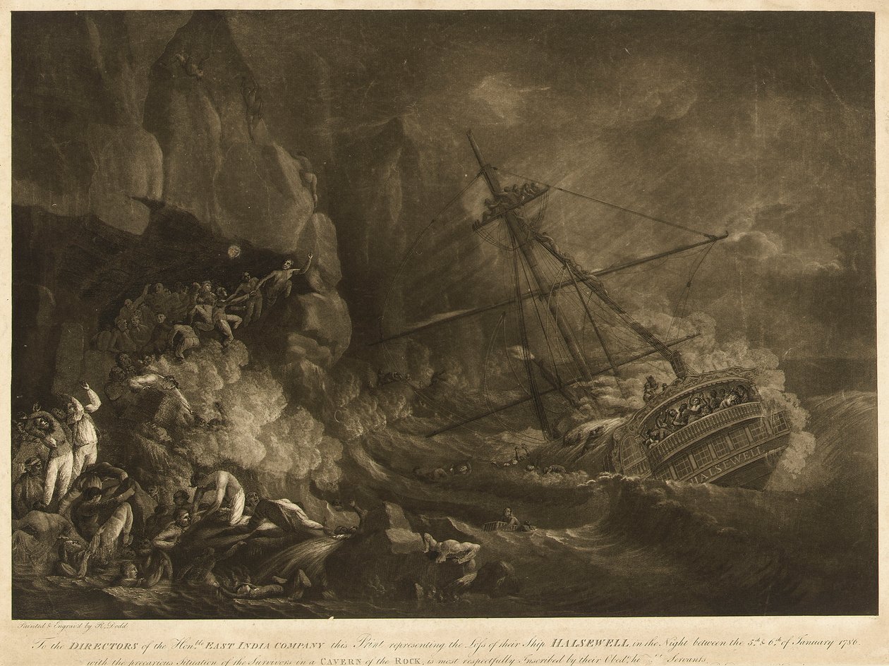Het verlies van het schip 