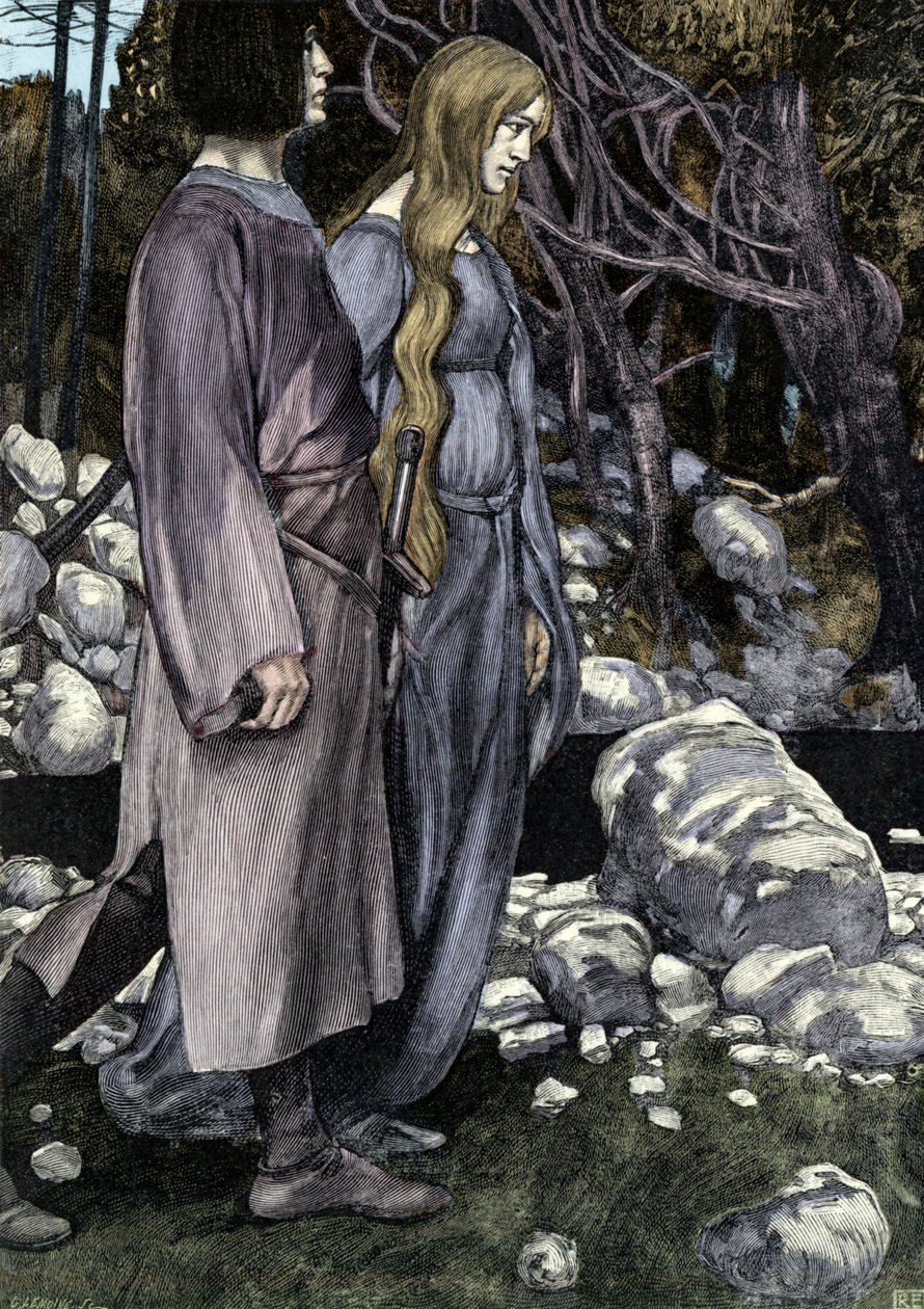Tristan en Isolde door Robert Engels
