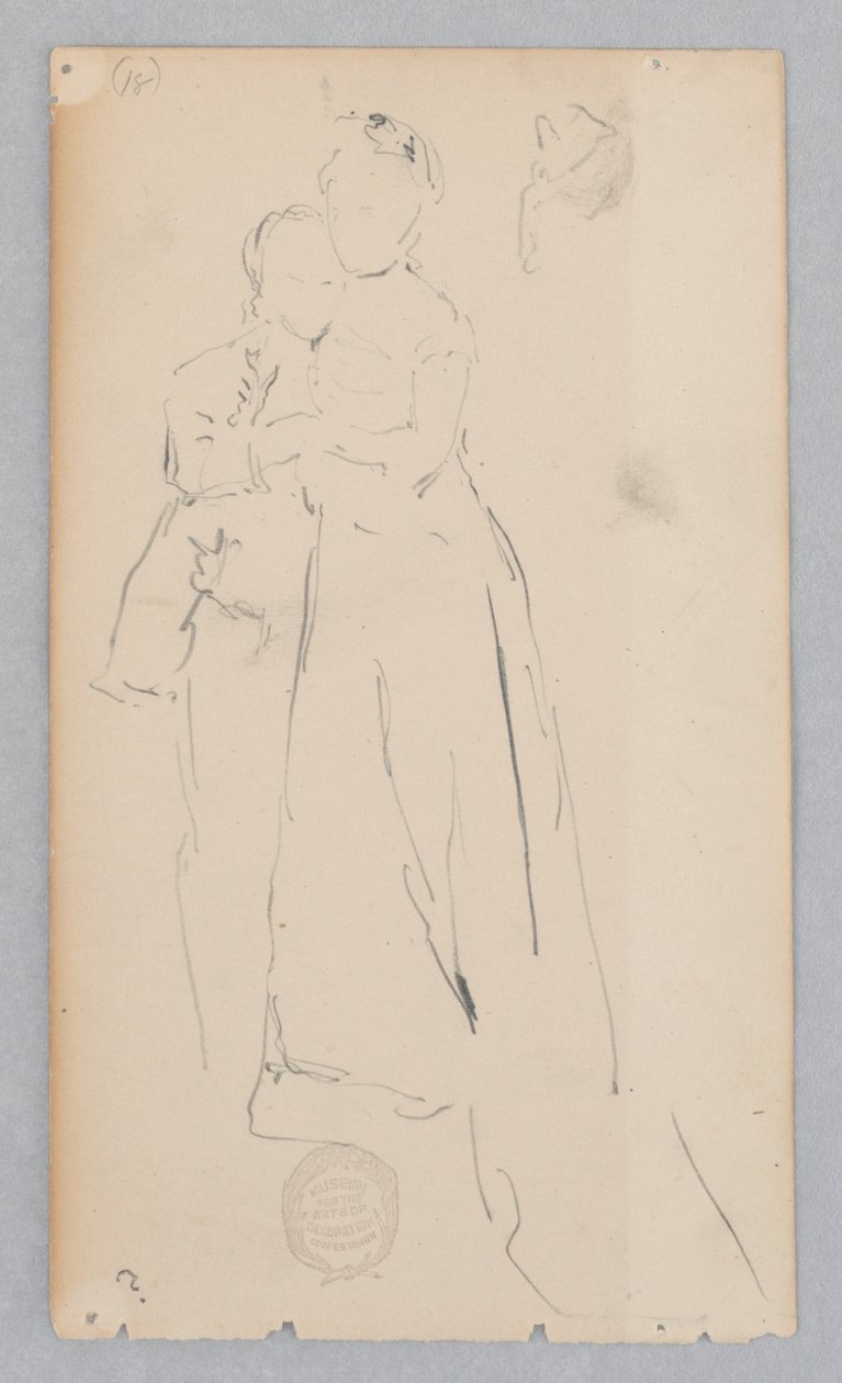 Man en vrouw door Robert Frederick Blum