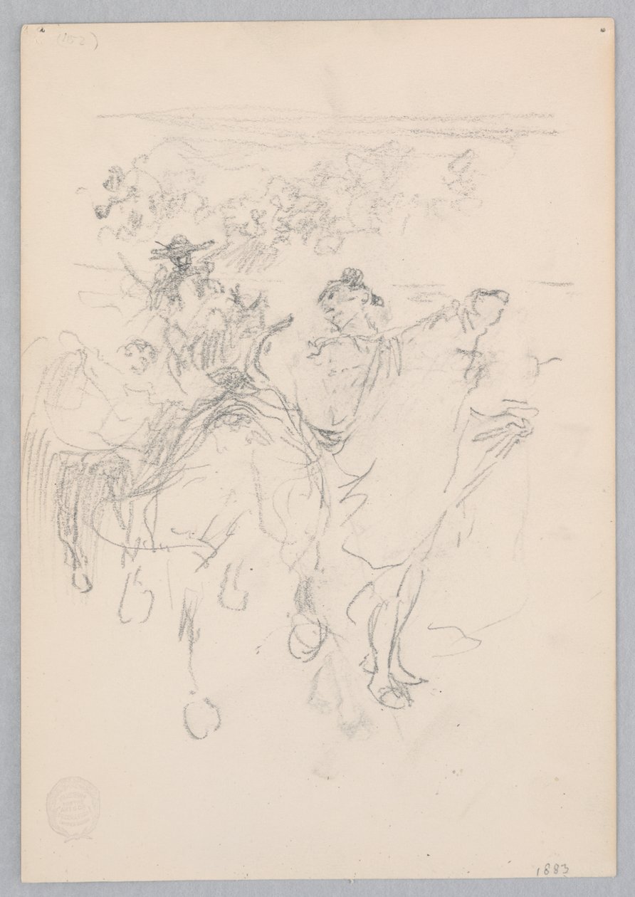 Mannen te Paard door Robert Frederick Blum