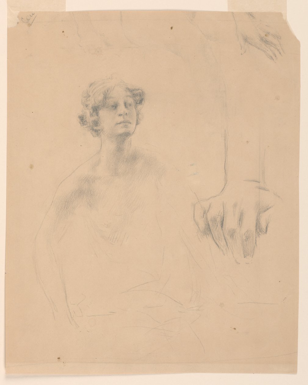 Studie voor vrouw, “Vintage Festival,” Mendelssohn Glee Club, New York, NY door Robert Frederick Blum