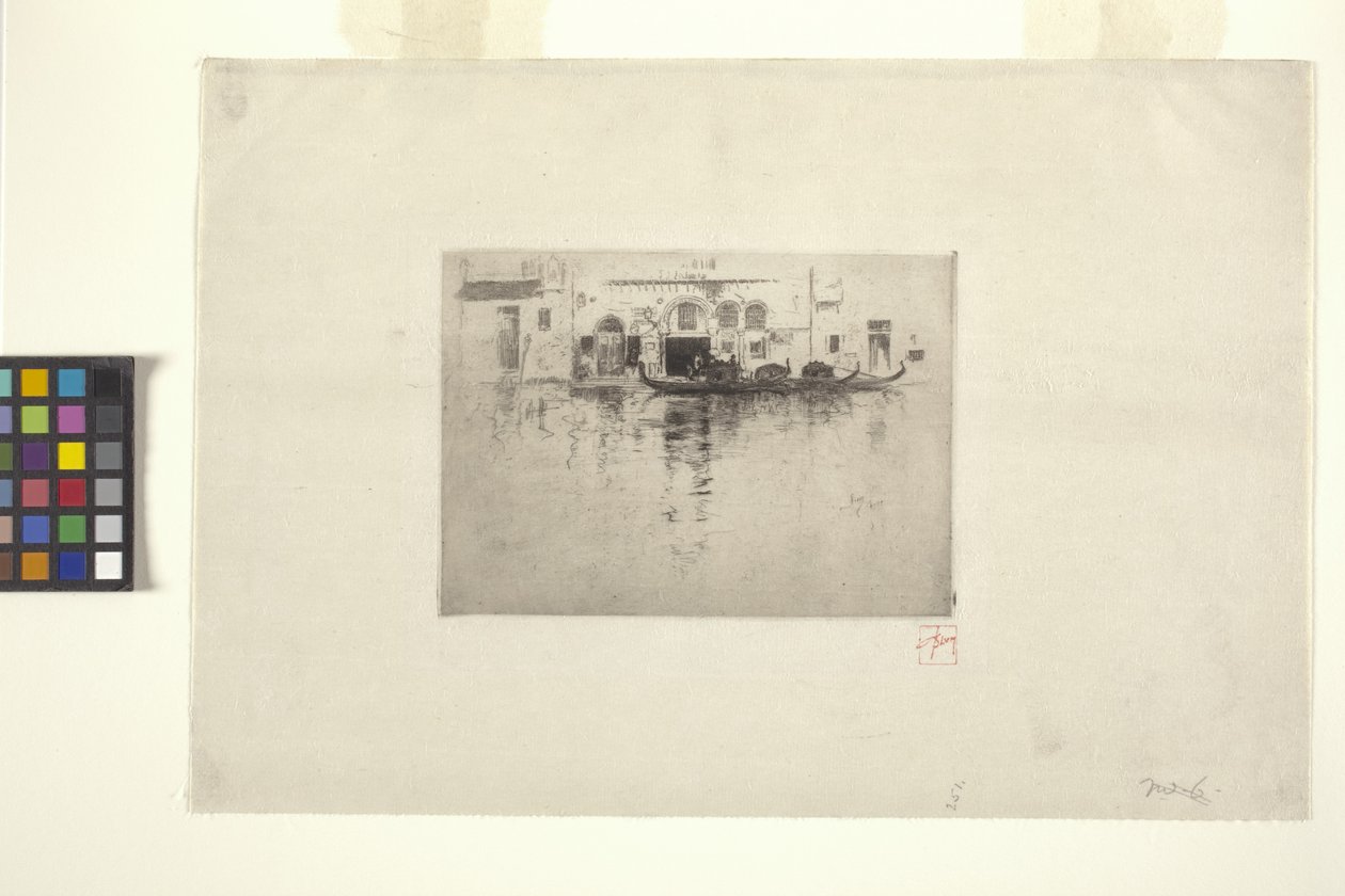 Venetiaans Kanaal door Robert Frederick Blum
