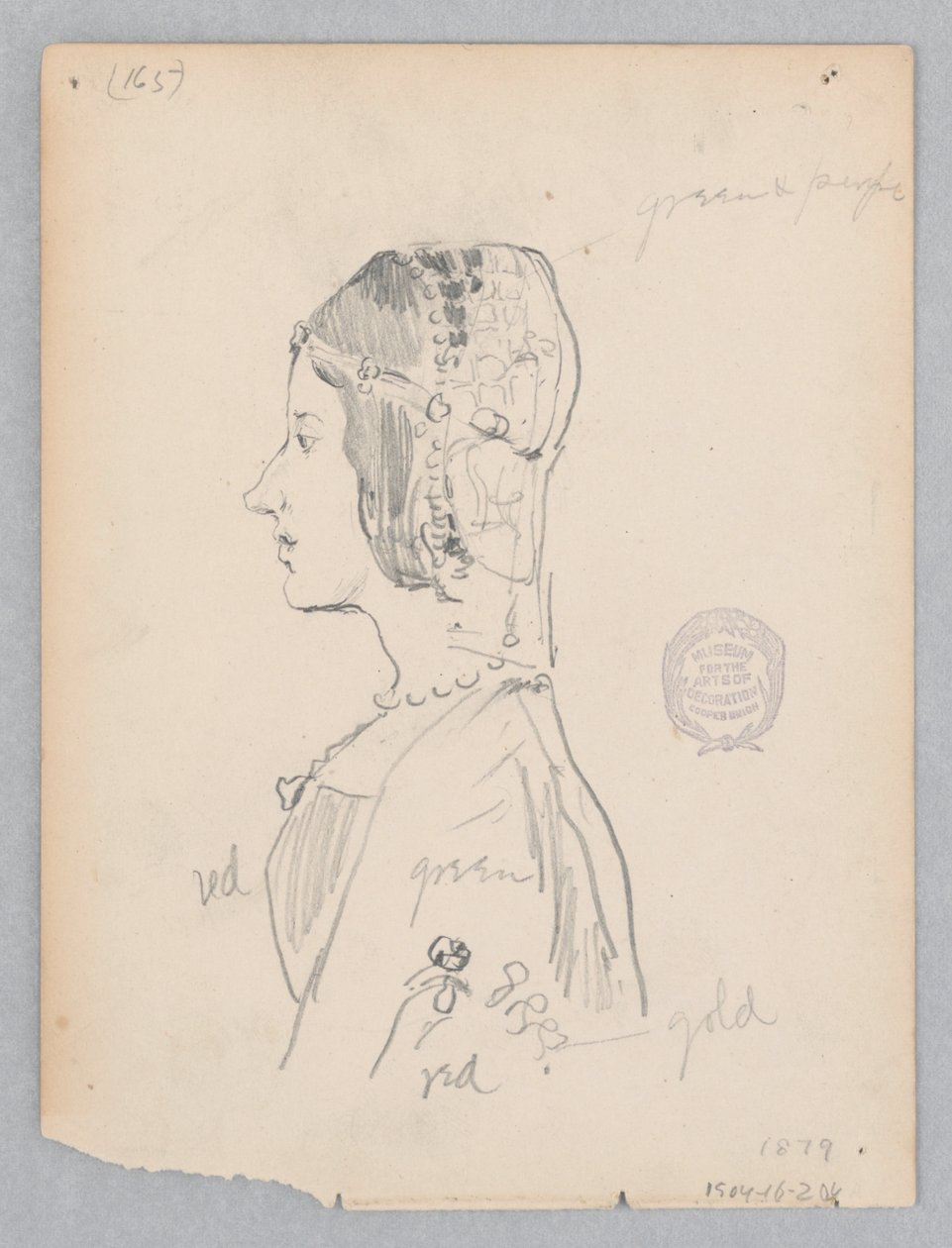 Vrouw door Robert Frederick Blum