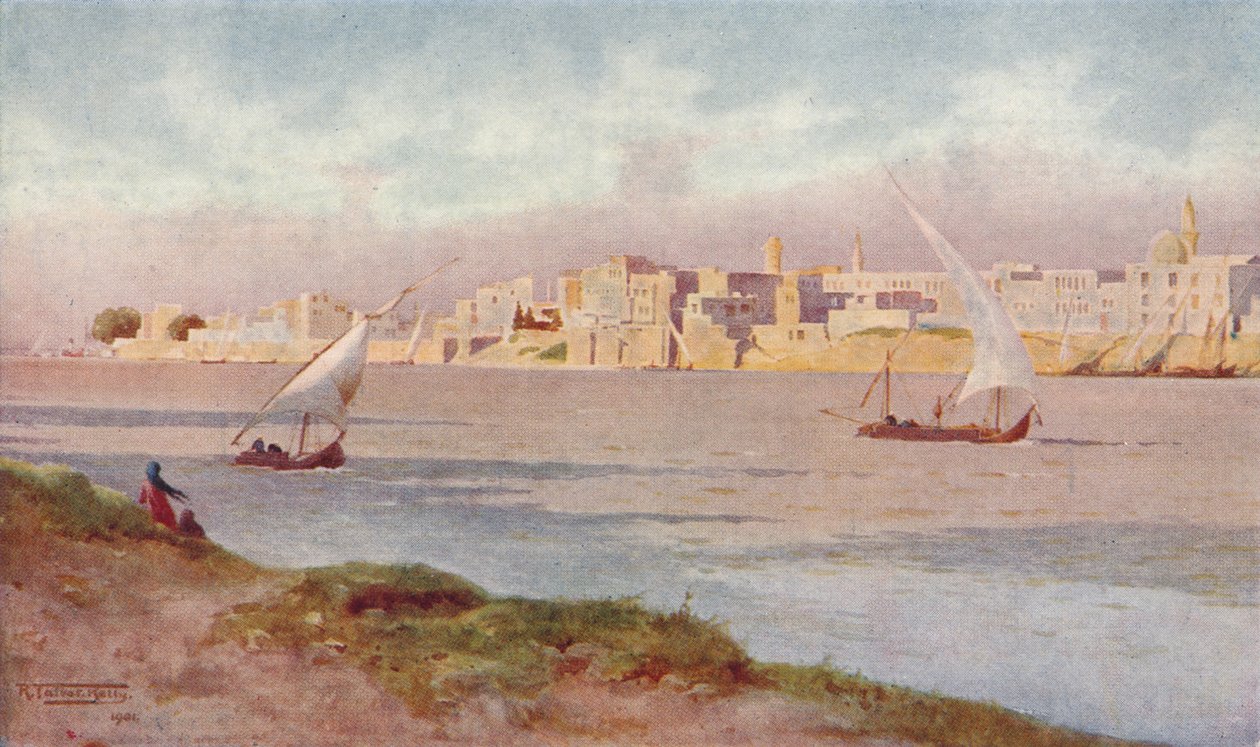 Bulak vanuit Ghezireh door Robert George Talbot Kelly