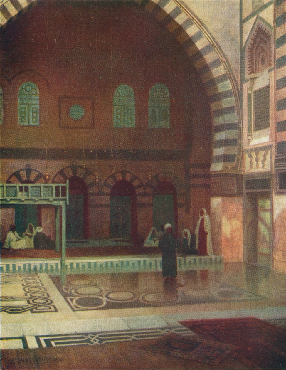Het huis van gebed, ca. 1880, 1904 door Robert George Talbot Kelly