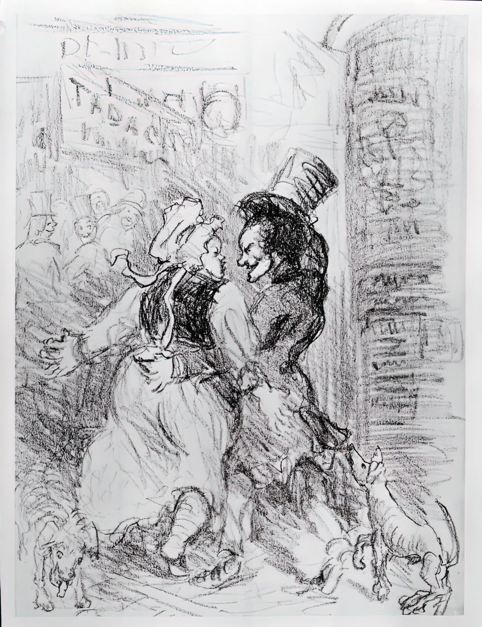 Vie Boheme, La, 1905 door Robert Henri