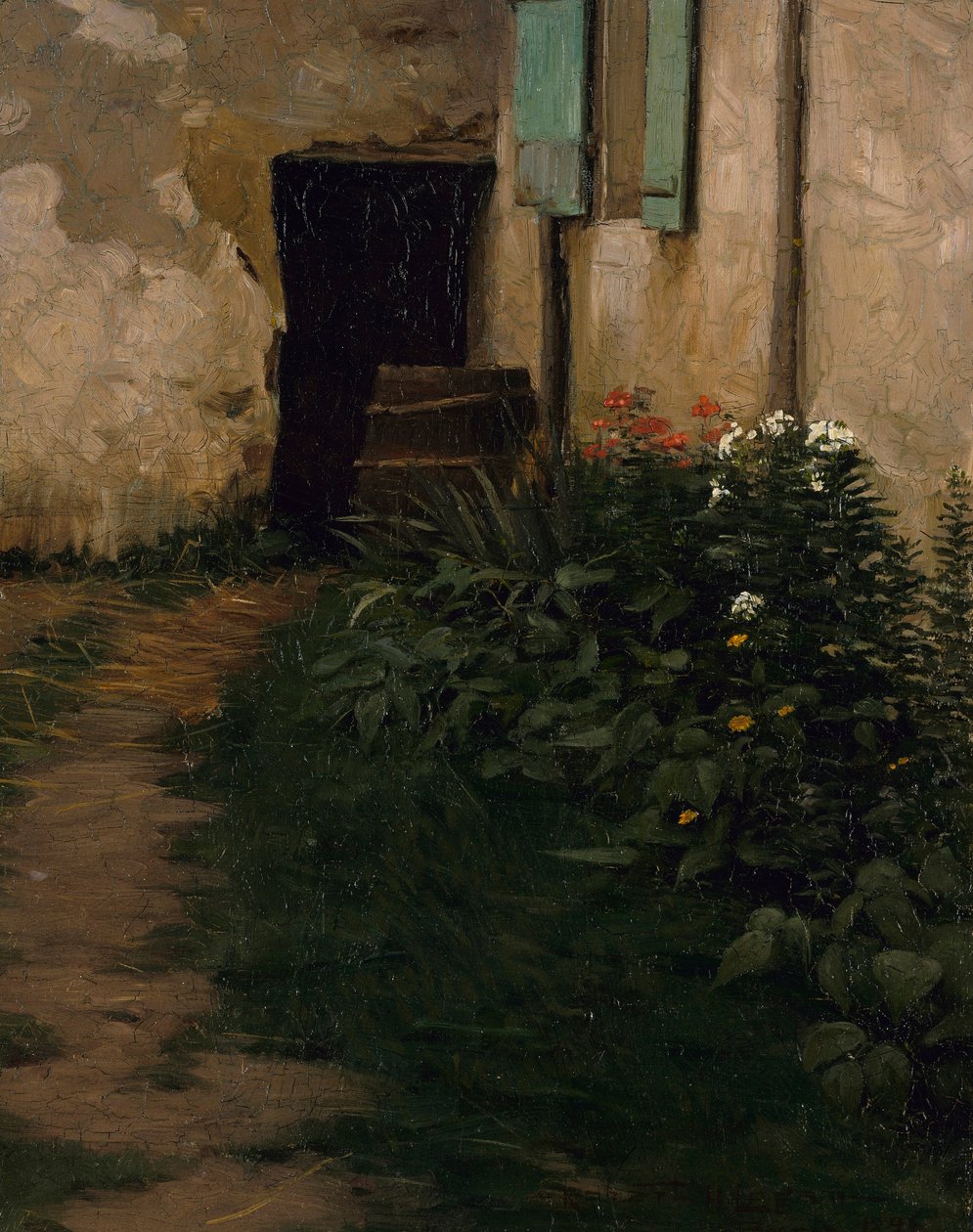 A Garden Path door Robert Henry Logan