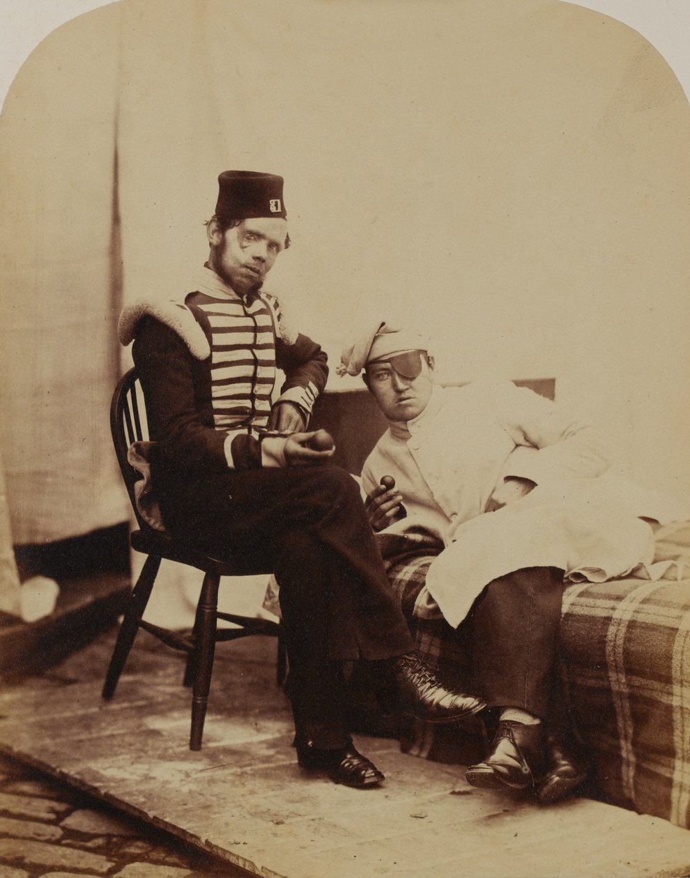 Lockart, 31e (Huntingdonshire) Regiment of Foot, 1856 door Robert Howlett