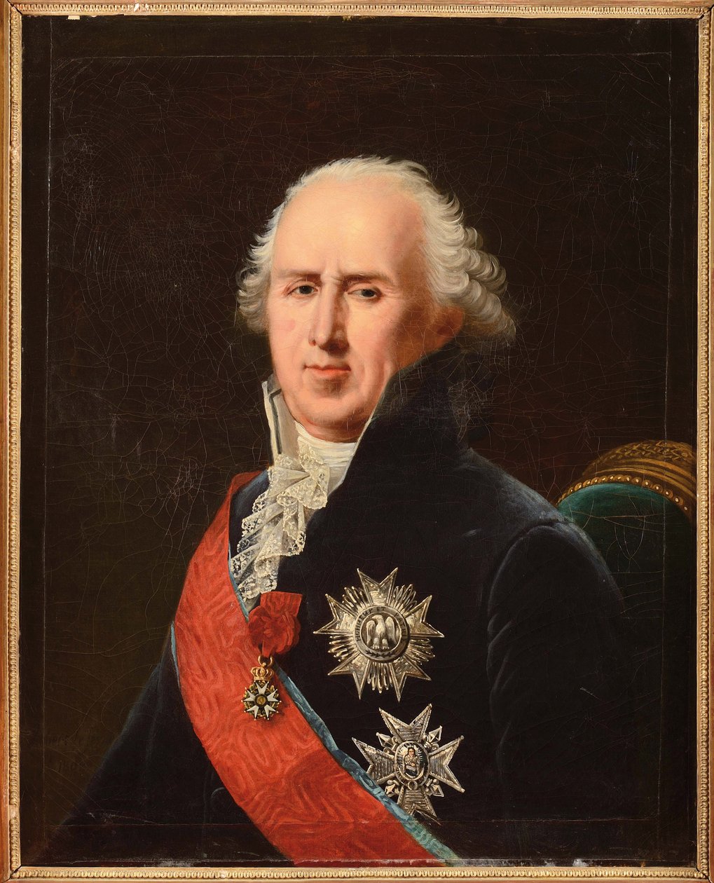 Portret van Charles-Francois Lebrun, hertog van Plaisance door Robert Lefevre