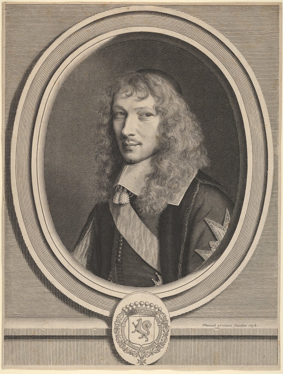 Basile Fouquet door Robert Nanteuil