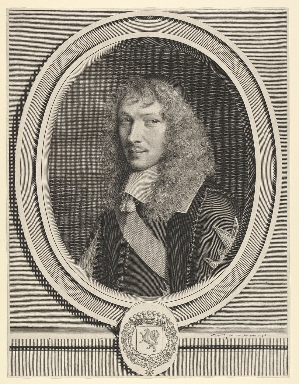 Basile Fouquet door Robert Nanteuil