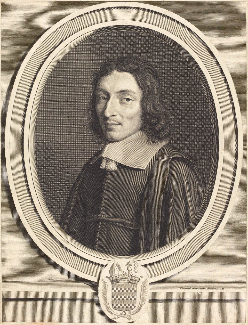 Kardinaal de Coislin door Robert Nanteuil