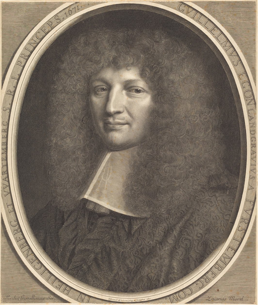 Kardinaal von Fürstenberg door Robert Nanteuil