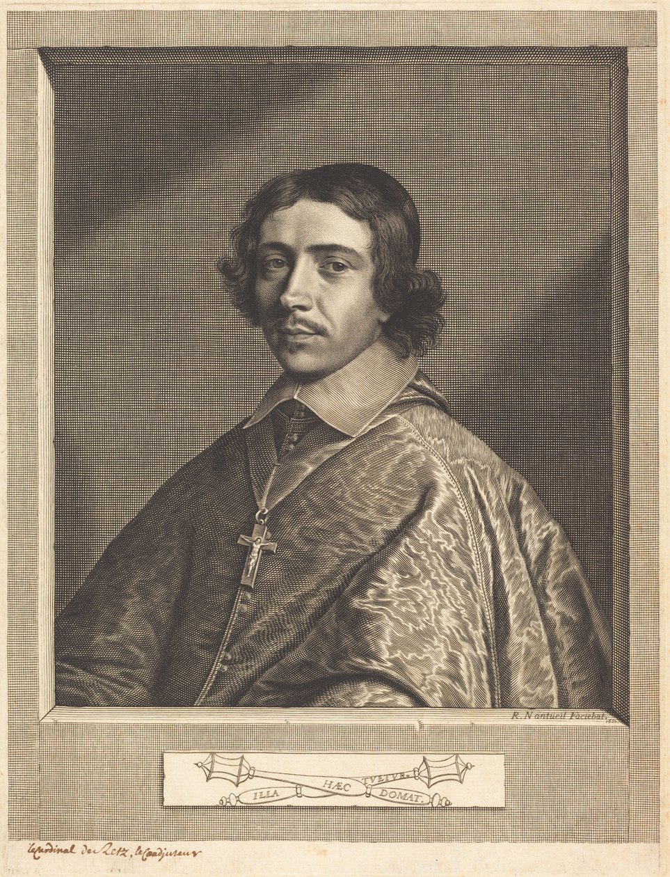 Kardinaal de Retz door Robert Nanteuil