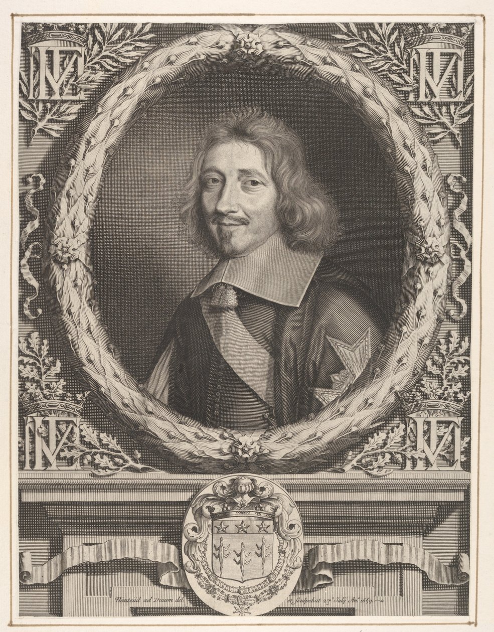 Kanselier Michel IV Le Tellier, 1659 door Robert Nanteuil