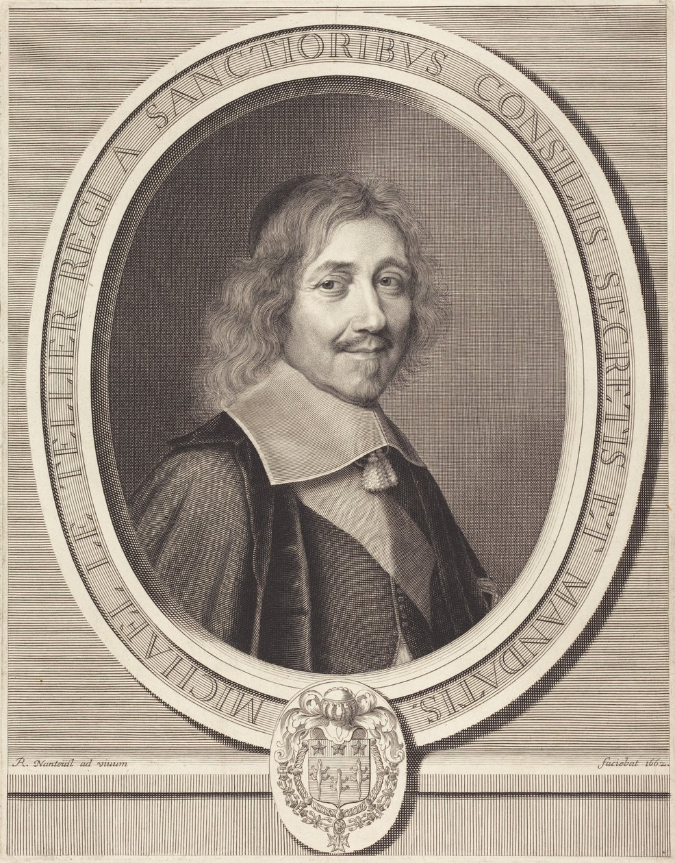 Kanselier Michel Le Tellier door Robert Nanteuil