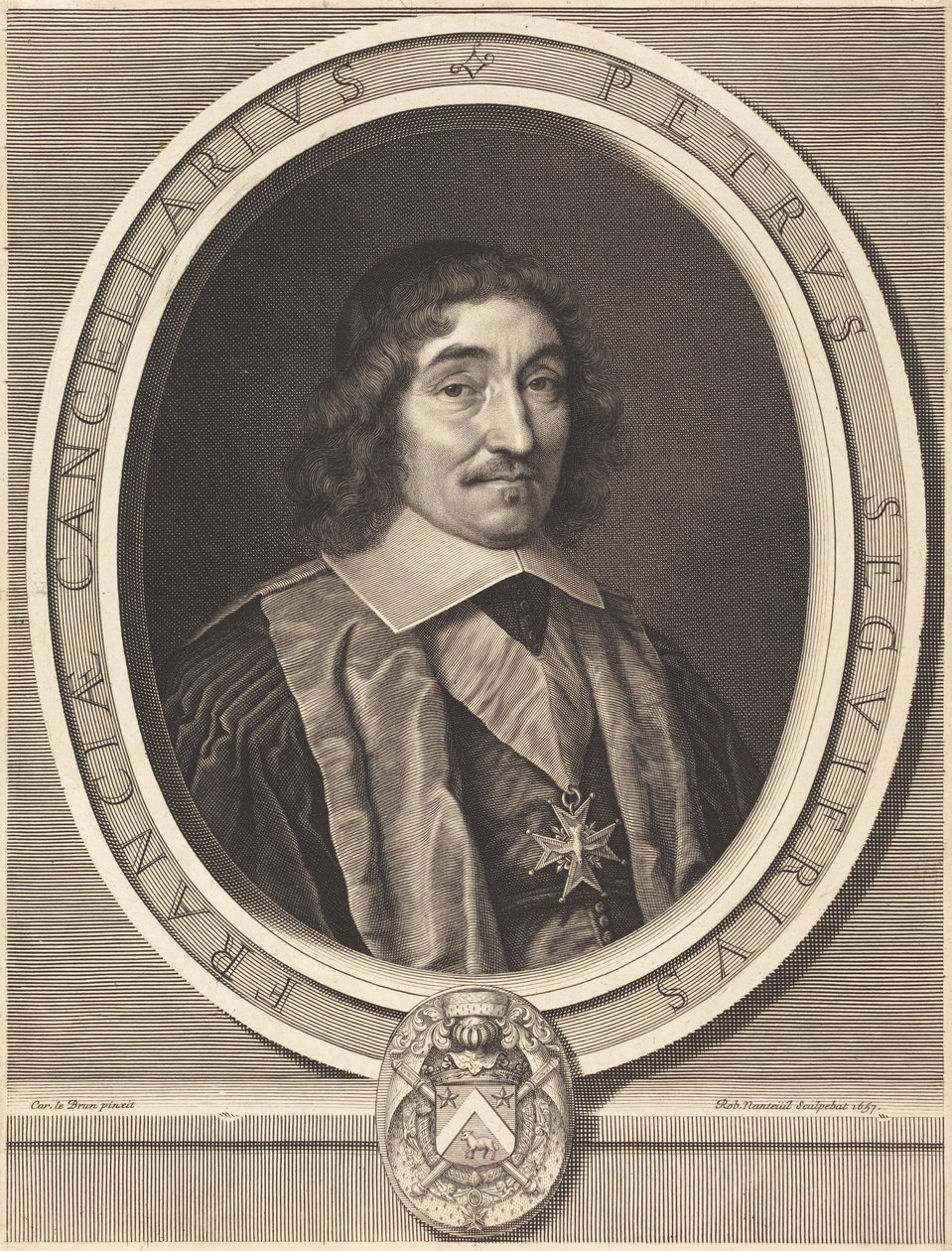 Kanselier Pierre Séguier door Robert Nanteuil
