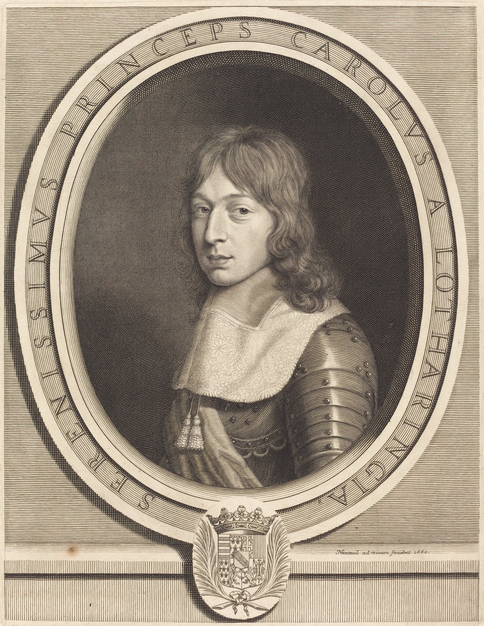 Karel V, Hertog van Lotharingen door Robert Nanteuil