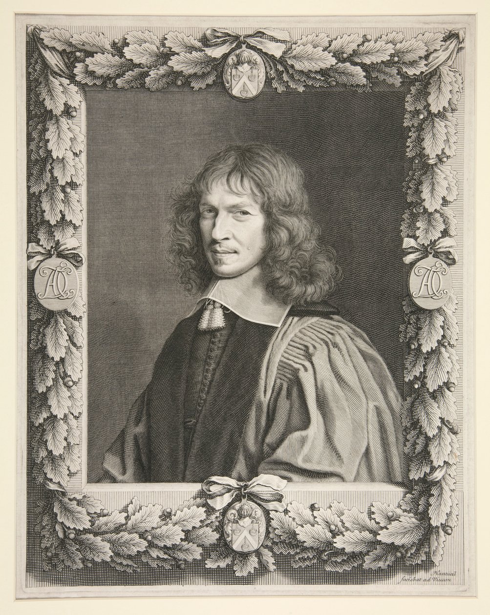 Denis Talon, President à mortier bij het Parlement van Parijs (1628-1698) door Robert Nanteuil