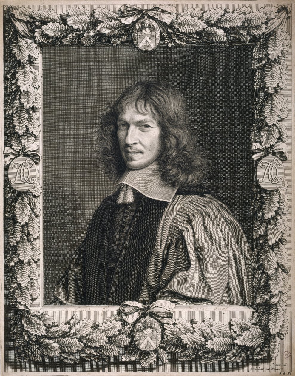 Denis Talon, advocaat (vermoedelijk portret) door Robert Nanteuil