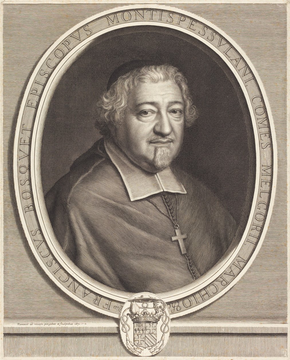 François Bosquet door Robert Nanteuil
