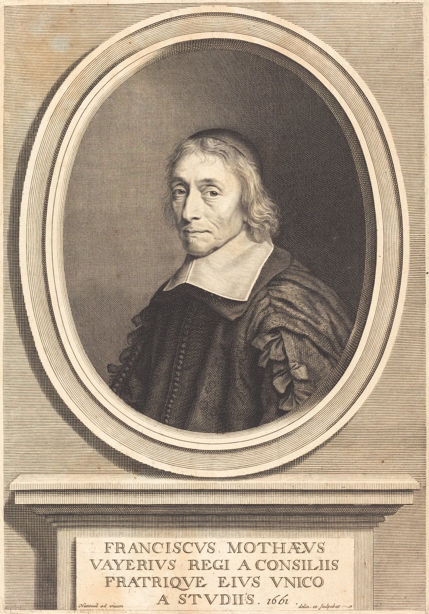 François de la Mothe Le Vayer door Robert Nanteuil