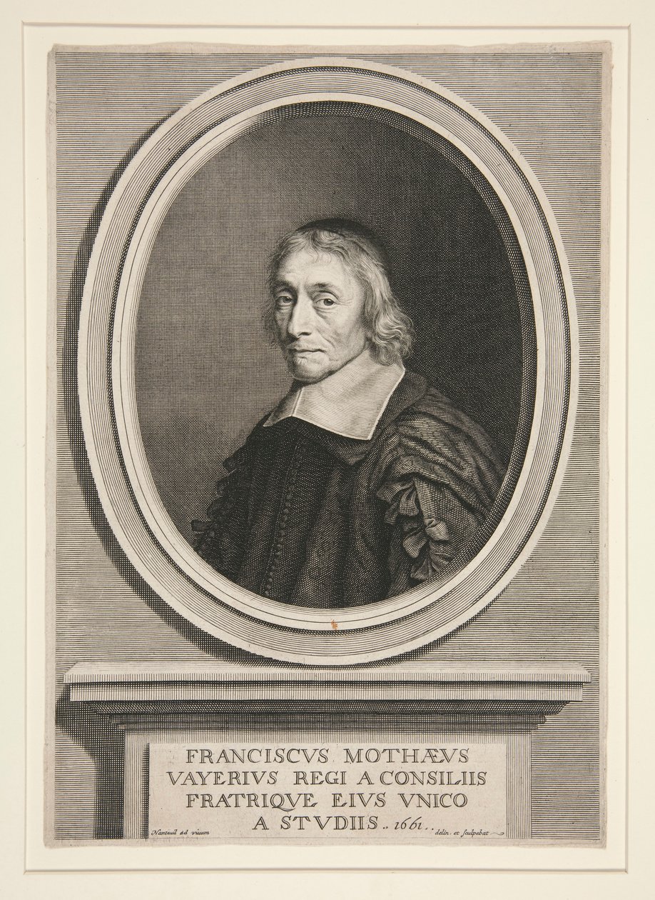 François de la Mothe-Le Vayer, Conseiller d door Robert Nanteuil