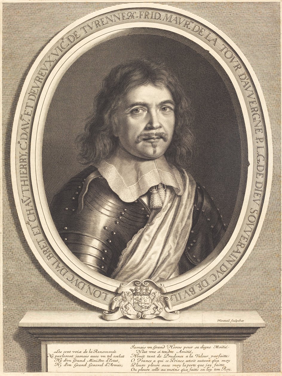 Frederic-Maurice, Hertog van Bouillon door Robert Nanteuil