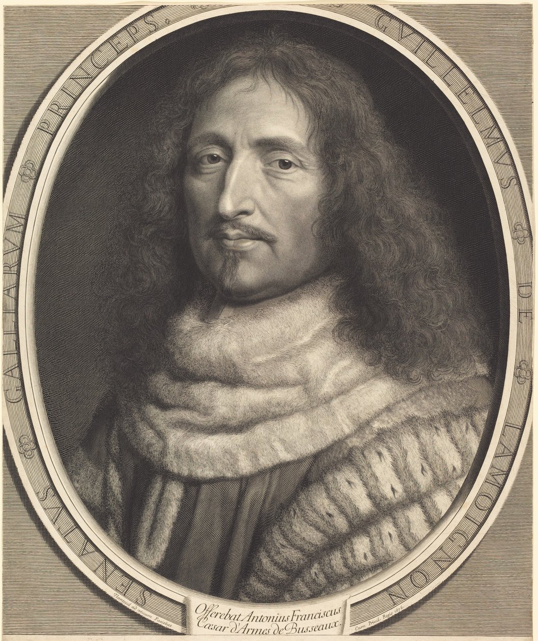 Guillaume de Lamoignon door Robert Nanteuil