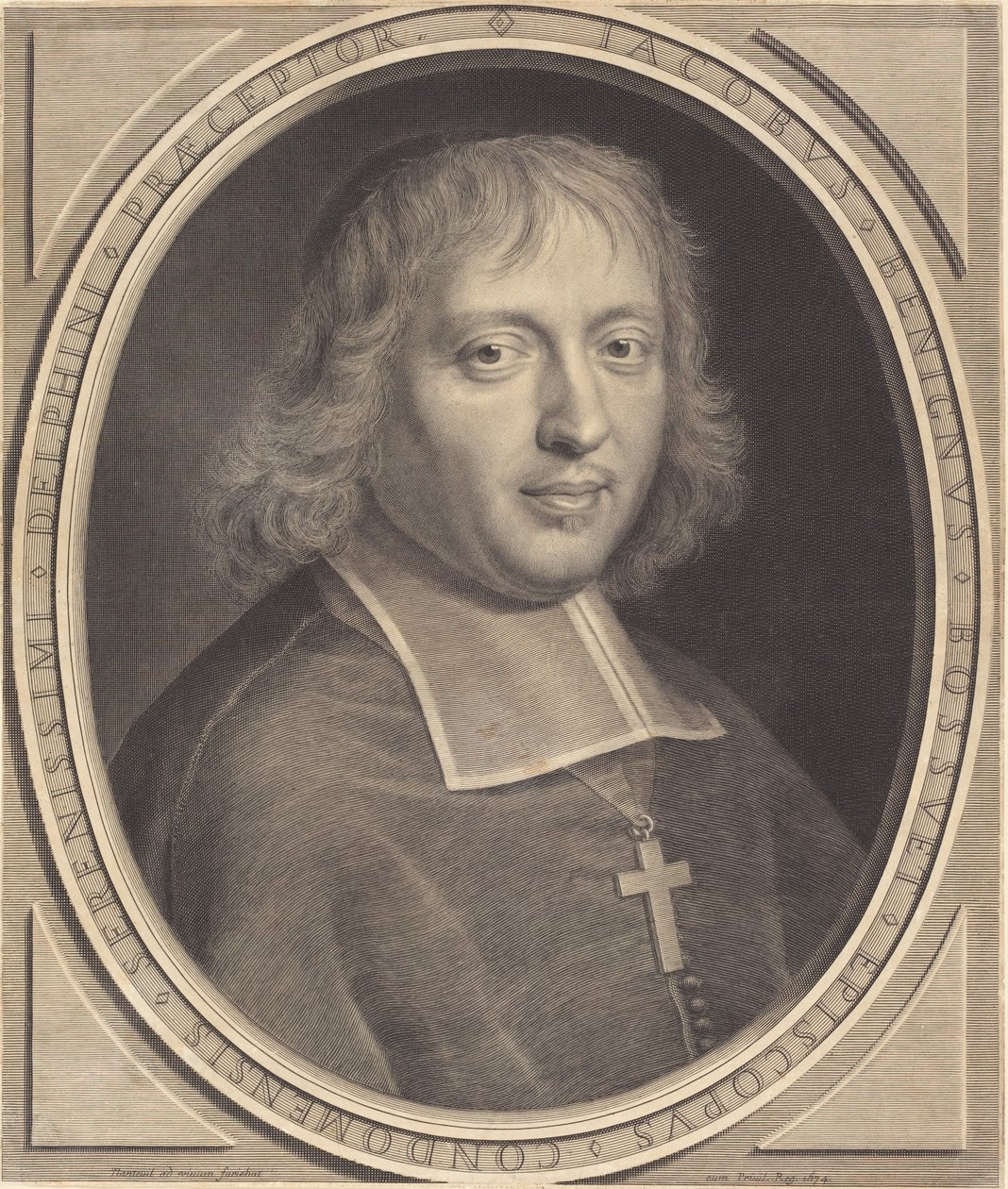 Jacques-Benigne Bossuet door Robert Nanteuil