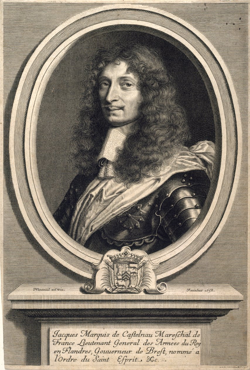 Jacques, markies van Castelnau-Mauvissière door Robert Nanteuil