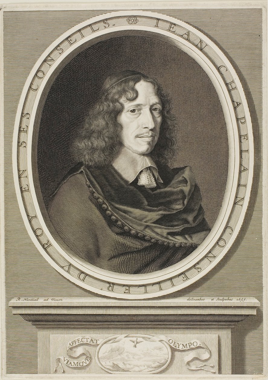 Jean Chapelain door Robert Nanteuil