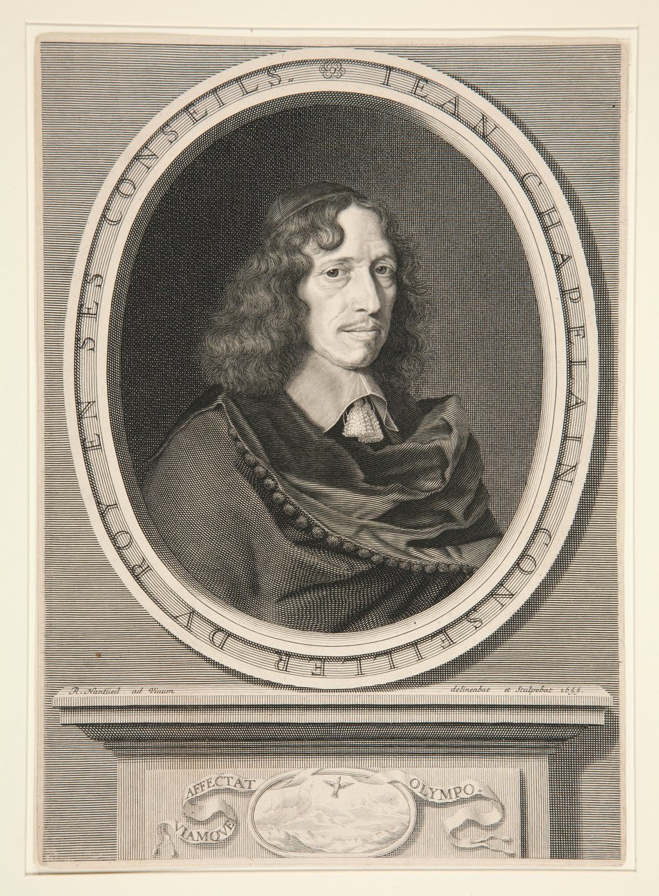 Jean Chapelain door Robert Nanteuil