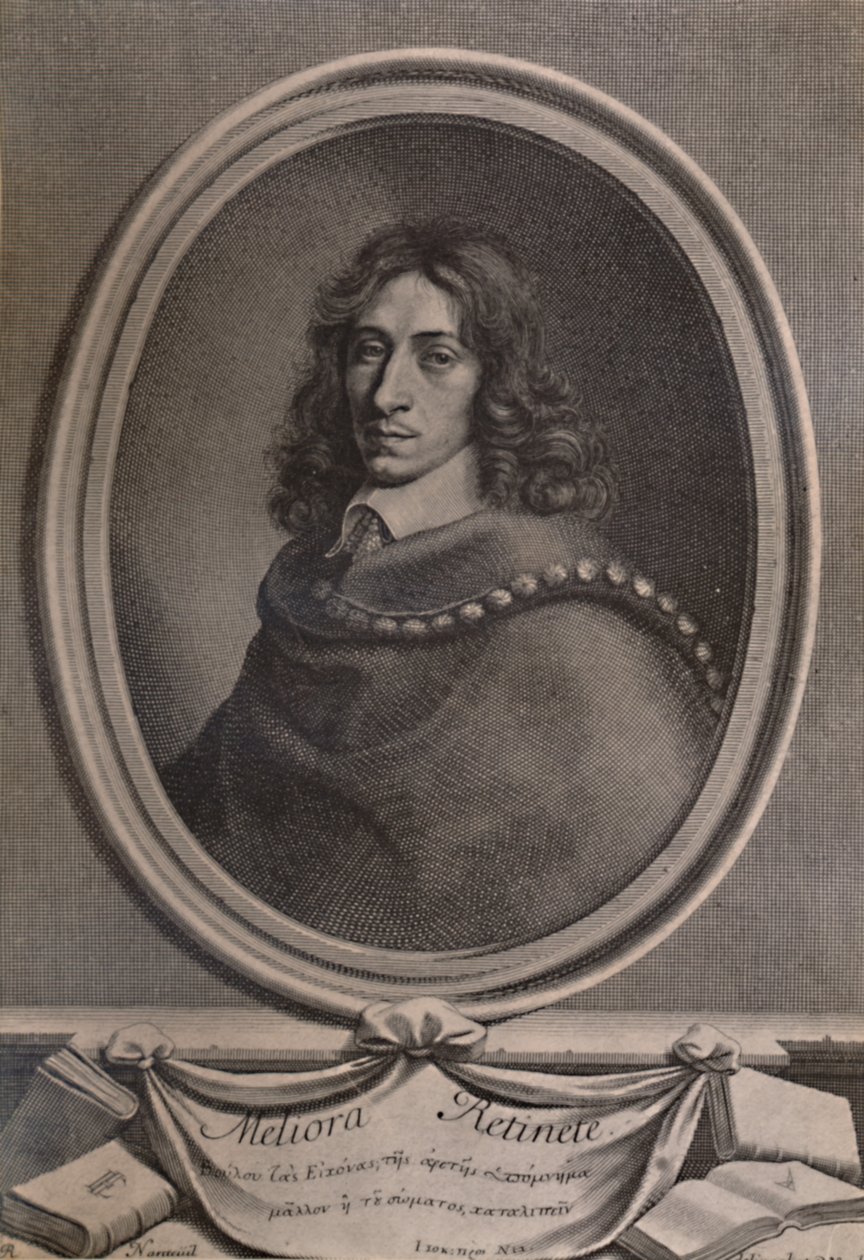 John Evelyn, Engelse schrijver, tuinier en dagboekschrijver, ca. 1650 1894 door Robert Nanteuil