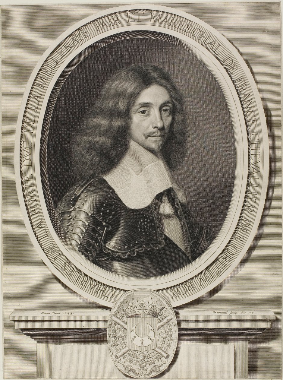 Maarschalk de la Meilleraye door Robert Nanteuil
