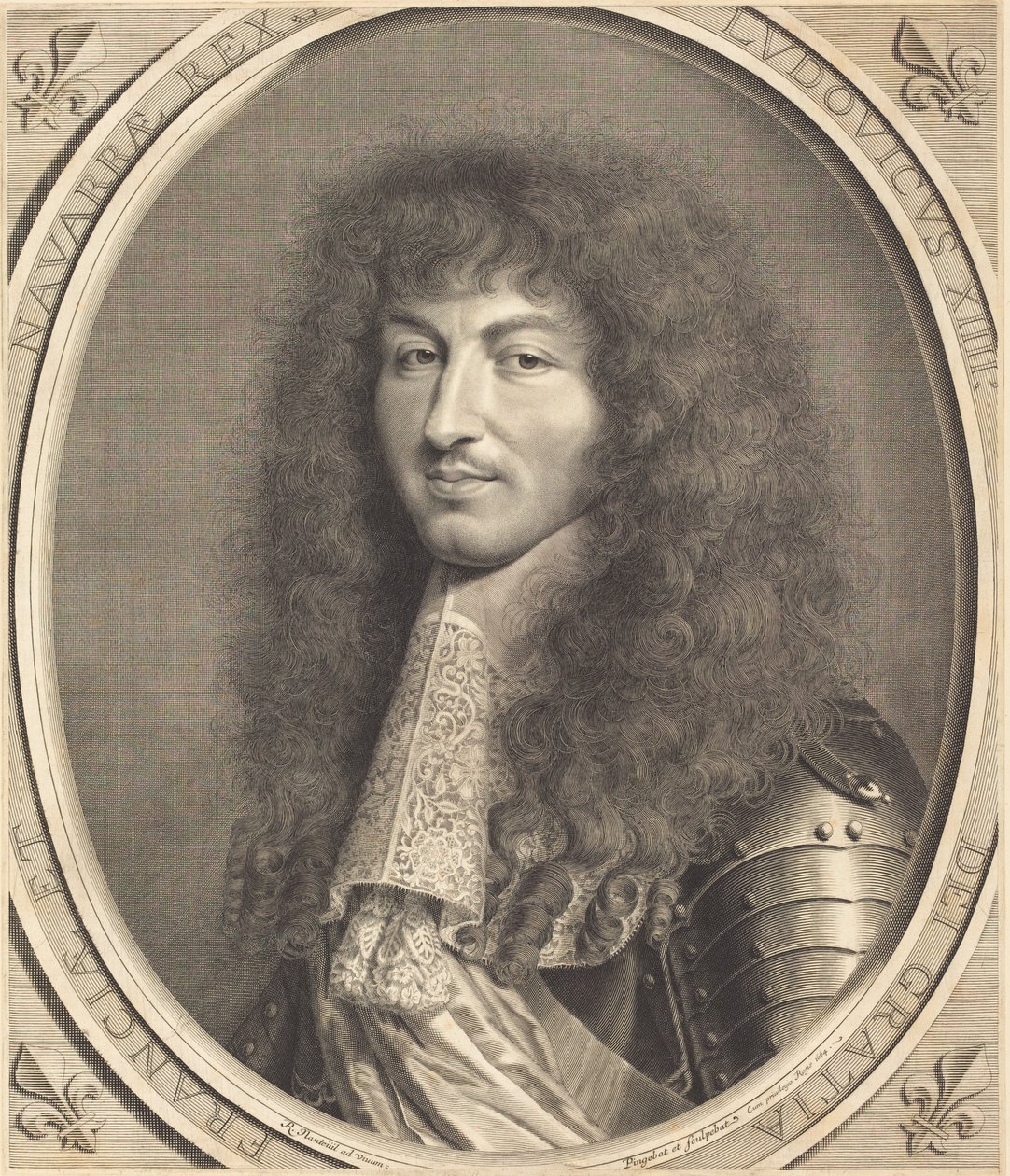 Lodewijk XIV door Robert Nanteuil