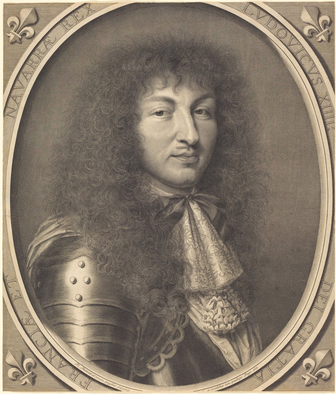 Lodewijk XIV door Robert Nanteuil