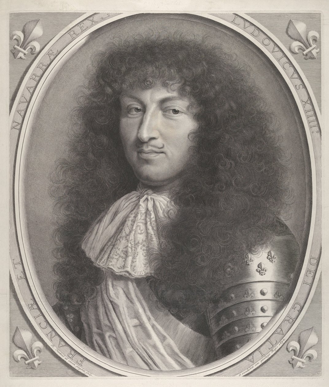 Lodewijk XIV door Robert Nanteuil