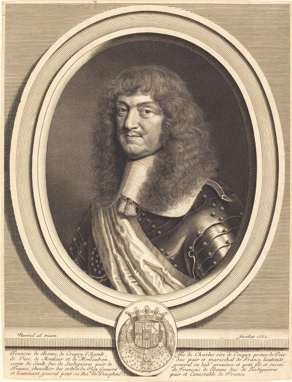 Marcechal de Cequi door Robert Nanteuil