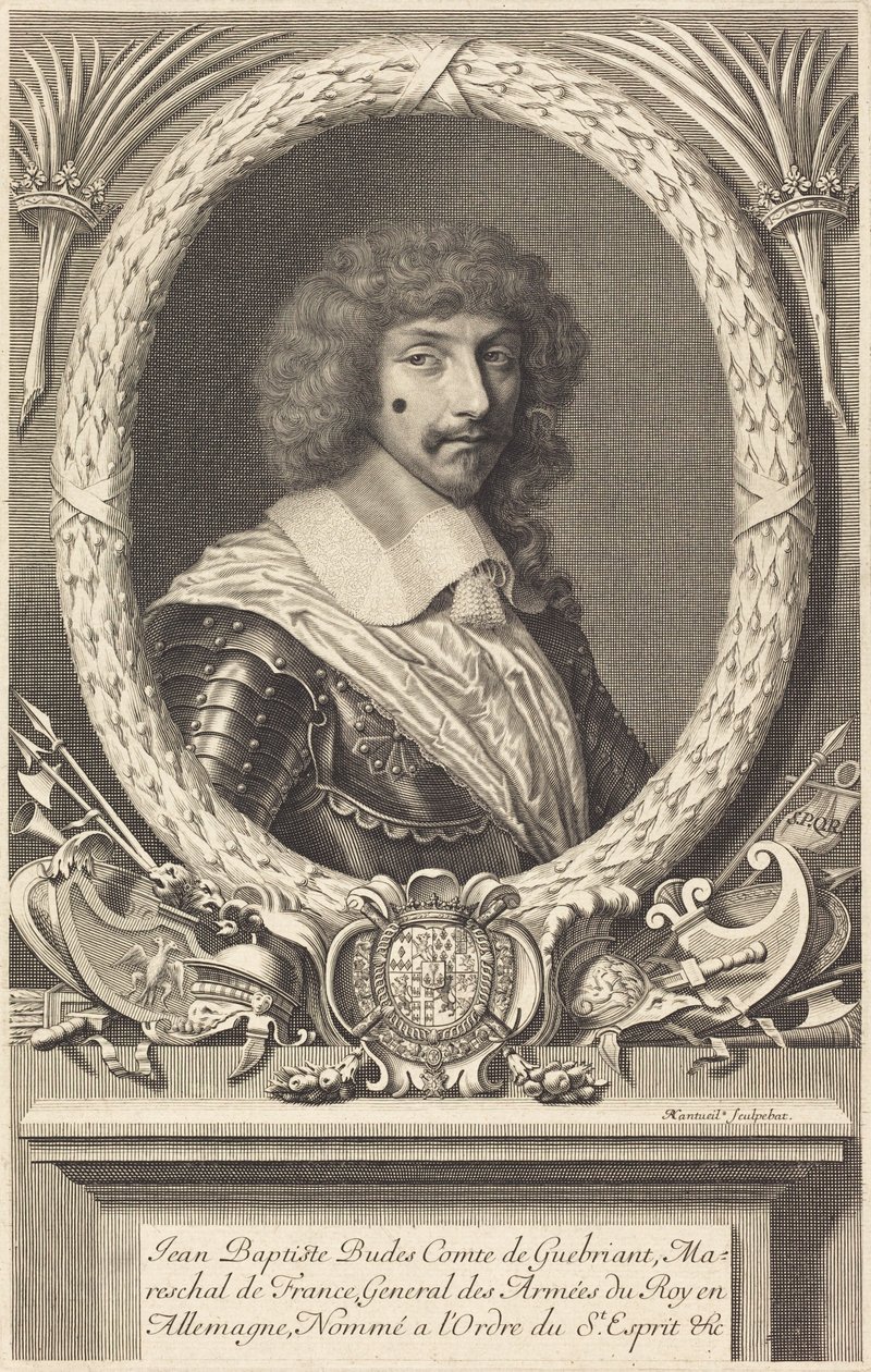 Maarschalk de Guebriant door Robert Nanteuil