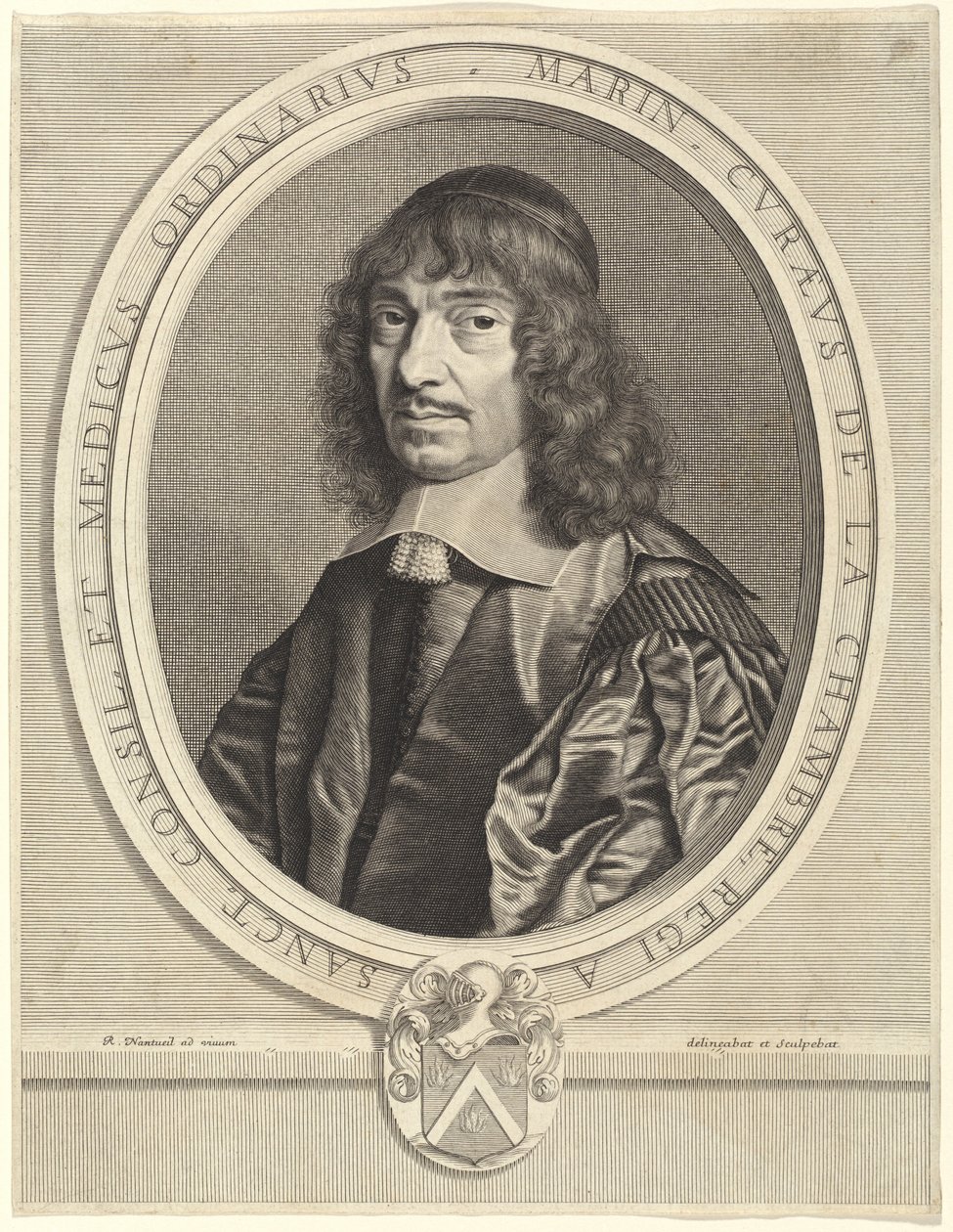 Marin Cureau de la Chambre door Robert Nanteuil